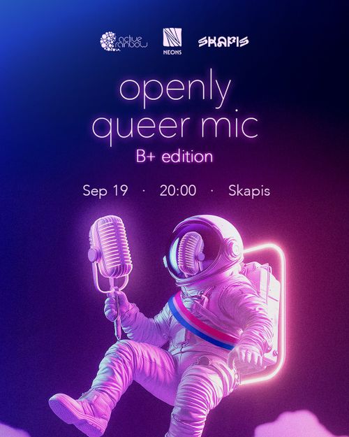Openly Queer Mic 🎤 | September 2026 - B+ Edition 