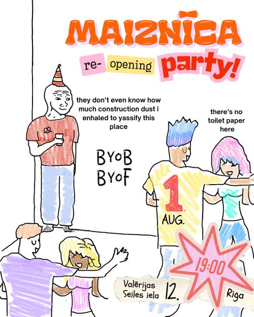 Maiznīca Re-Opening Party