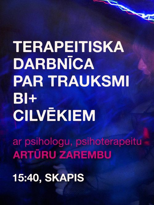 Terapeitiska pašpieredzes darbnīca Bi+ cilvēkiem par trauksmi