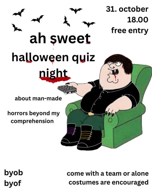 Halloween quiz night